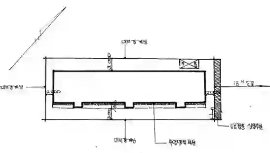한밭주택 배치도 이미지